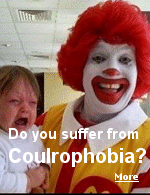 Coulrophobia, or fear of clowns, is common.